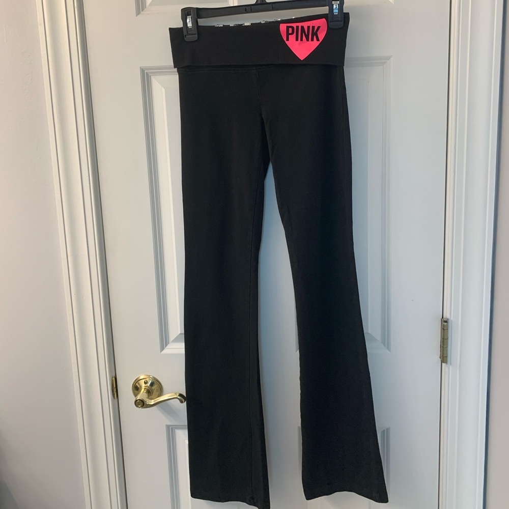 VS Pink Yoga Pants XS TP with Bling